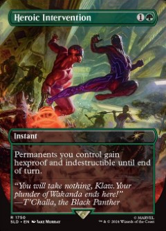 Heroic Intervention Secret Lair Drop - Marvel's Art